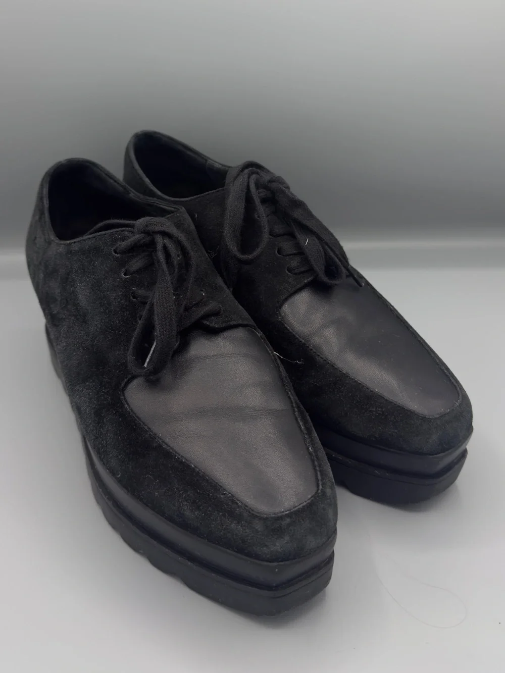 Anne Fontaine platform lace